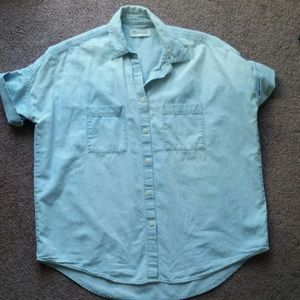 Madewell courier Button Up